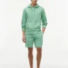 Bluza z kapturem z tkaniny frotte poddanej praniu