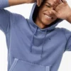 Bluza z kapturem z tkaniny frotte poddanej praniu Bluza z kapturem z tkaniny frotte poddanej praniu