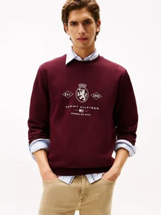 Bluza z logo Diamond Crest