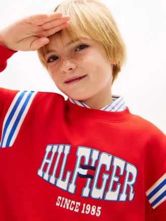 Bluza z logo Hilfiger Sport dla dzieci