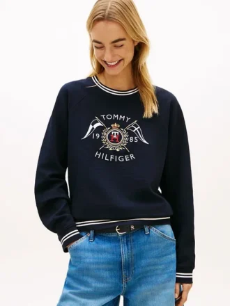 Bluza z marynistycznym herbem