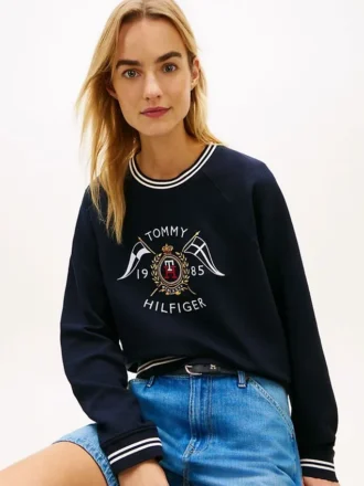 Bluza z marynistycznym herbem