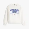 Bluza z okrągłym dekoltem i logo Varsity Tommy Bluza z okrągłym dekoltem i logo Varsity Tommy