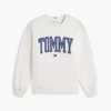 Bluza z okrągłym dekoltem i logo Varsity Tommy Bluza z okrągłym dekoltem i logo Varsity Tommy
