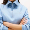 Bluza z polaru interlock z zamkiem do połowy Bluza z polaru interlock z zamkiem do połowy