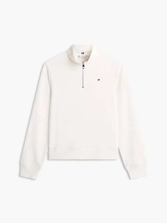 Bluza z zamkiem 1/4 i szczotkowanym wnętrzem Bluza z zamkiem 1/4 i szczotkowanym wnętrzem