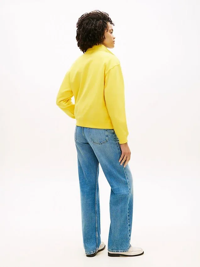 Bluza z zamkiem 1/4 i szczotkowanym wnętrzem Bluza z zamkiem 1/4 i szczotkowanym wnętrzem