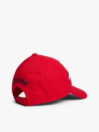 Czapka baseballowa dla niemowląt z logo w paski w flagi