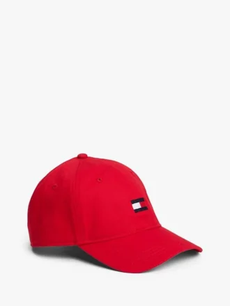 Czapka z daszkiem dla dzieci z haftowanym logo w kształcie flagi