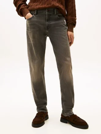 Dżinsy slim fit z efektem postarzenia