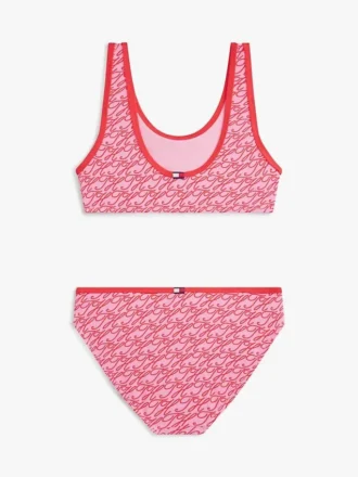 Dwuczęściowy strój kąpielowy dla dzieci z monogramem Dwuczęściowy strój kąpielowy dla dzieci z monogramem