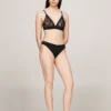 Dzianinowe figi bikini z koronką Dzianinowe figi bikini z koronką