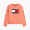 Dziecięca bluza raglanowa z logo Tommy Flag Dziecięca bluza raglanowa z logo Tommy Flag