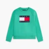 Dziecięca bluza raglanowa z logo Tommy Flag Dziecięca bluza raglanowa z logo Tommy Flag