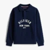 Dziecięca bluza z okrągłym dekoltem i nadrukiem Hilfiger