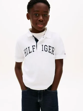 Dziecięca koszulka polo Hilfiger z nadrukiem