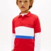 Dziecięca koszulka polo w stylu colorblock Dziecięca koszulka polo w stylu colorblock