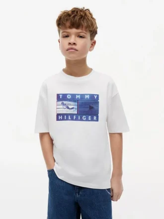 Dziecięca koszulka Tommy Surf z nadrukiem