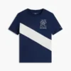 Dziecięca koszulka w paski z monogramem Dziecięca koszulka w paski z monogramem