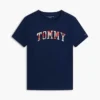 Dziecięca koszulka z kwiatowym logo Tommy