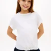 Dziecięca koszulka z logo Hilfiger wiązana z przodu Dziecięca koszulka z logo Hilfiger wiązana z przodu