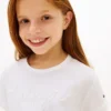 Dziecięca koszulka z logo Hilfiger wiązana z przodu Dziecięca koszulka z logo Hilfiger wiązana z przodu
