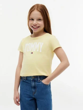 Dziecięca koszulka z logo Tommy