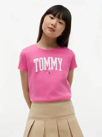 Dziecięca koszulka z logo Tommy