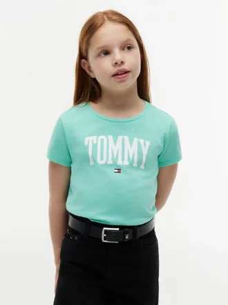 Dziecięca koszulka z logo Tommy