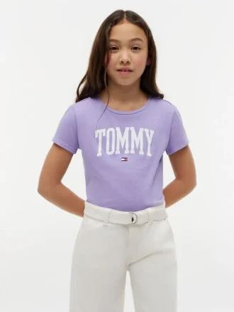 Dziecięca koszulka z logo Tommy