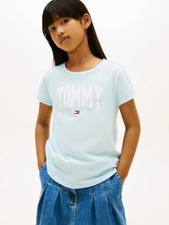 Dziecięca koszulka z logo Tommy