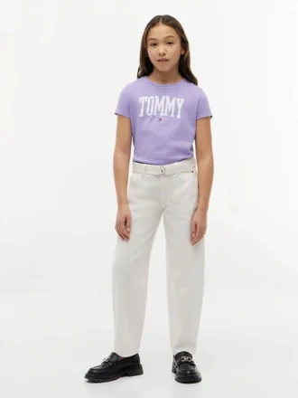 Dziecięca koszulka z logo Tommy