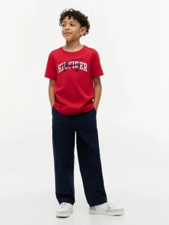 Dziecięca koszulka z nadrukiem Hilfiger