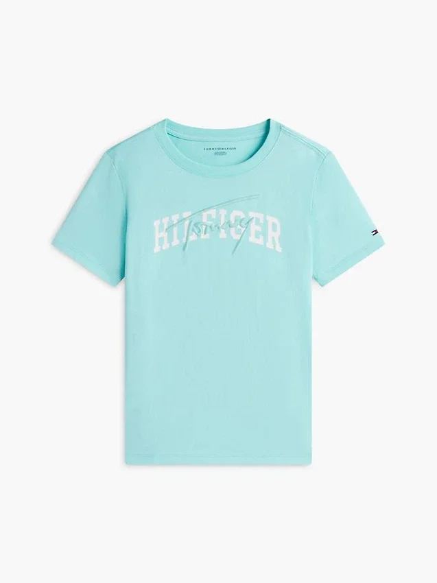 Dziecięca koszulka z nadrukiem Hilfiger Dziecięca koszulka z nadrukiem Hilfiger