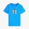 Dziecięca koszulka z wielobarwnym monogramem