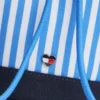 Dziecięca torba z płótna w paski