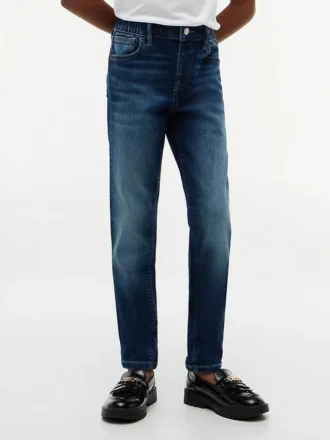 Dziecięce jeansy skinny z elastycznym paskiem Dziecięce jeansy skinny z elastycznym paskiem