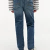 Dziecięce jeansy skinny z elastycznym paskiem Dziecięce jeansy skinny z elastycznym paskiem