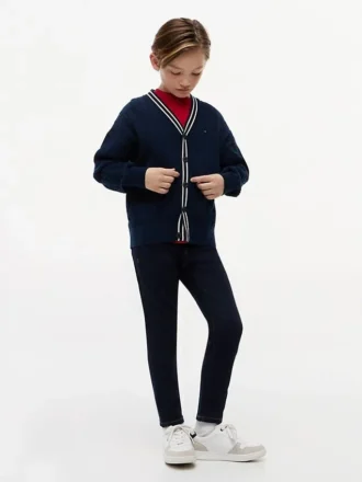 Dziecięce jeansy slim fit z elastycznego materiału