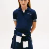 Dziewczęca sukienka polo w paski Dziewczęca sukienka polo w paski
