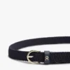 Elastyczny pasek z tkaniny z okrągłą klamrą Elastyczny pasek z tkaniny z okrągłą klamrą