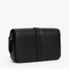 Elegancka torebka crossbody z klapką i monogramem
