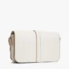 Elegancka torebka crossbody z klapką i monogramem