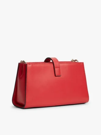 Elegancka torebka na ramię z łańcuszkiem i monogramem
