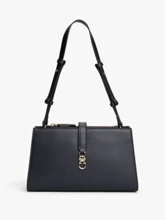 Elegancka torebka na ramię z monogramem