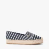 Espadryle na platformie z paskami