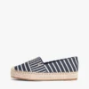 Espadryle na platformie z paskami