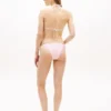 Figi bikini z monogramem na całej powierzchni dola odzieży