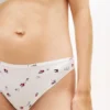 Figi bikini z nadrukiem kwiatowym