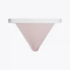 Fioletowe figi bikini z logo Fioletowe figi bikini z logo
